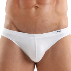 TOF Paris Mini Slips|Slips-Slip Bikini Access Coton Blanc
