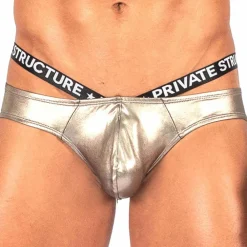 Private Structure Slips Sexy|Poche Ergonomique-Slip Bikini Alpha Cuivre
