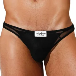 Intymen Slips Sexy-Slip Bikini Azurro Noir