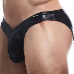 CUT4MEN Slips Sexy|Sous-Vêtements Push Up-Slip Bikini Boost BL4CK Noir