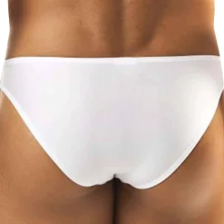 Joe Snyder Slips Sexy|Sous-Vêtements Push Up-Slip Bikini Bulge Blanc
