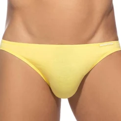 Addicted Mini Slips|Slips-Slip Bikini Coton Jaune