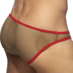 Addicted Slips Sexy-Slip Bikini C-Through Mesh Kaki