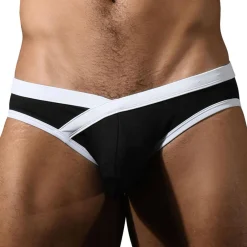 Andrew Christian Slips De Bain-Slip Bikini Dynamic Curve Noir