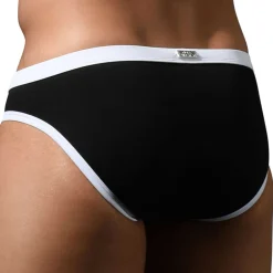 Andrew Christian Slips De Bain-Slip Bikini Dynamic Curve Noir