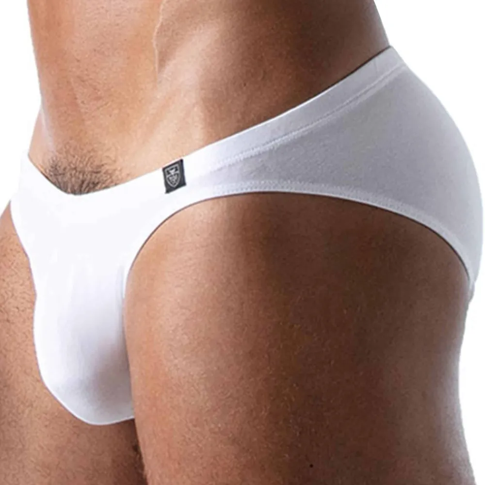 TOF Paris Mini Slips|Slips-Slip Bikini French Coton Blanc