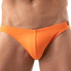 TOF Paris Mini Slips|Slips-Slip Bikini French Coton Orange