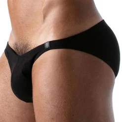 TOF Paris Mini Slips|Slips-Slip Bikini French Coton Noir