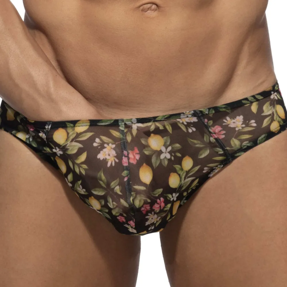 Addicted Slips Sexy-Slip Bikini Lemon Garden Noir
