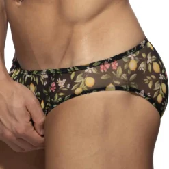 Addicted Slips Sexy-Slip Bikini Lemon Garden Noir