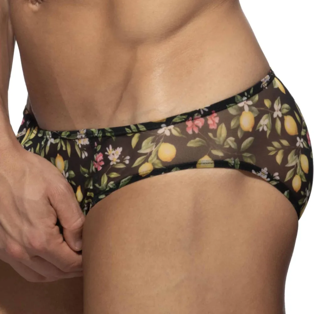 Addicted Slips Sexy-Slip Bikini Lemon Garden Noir