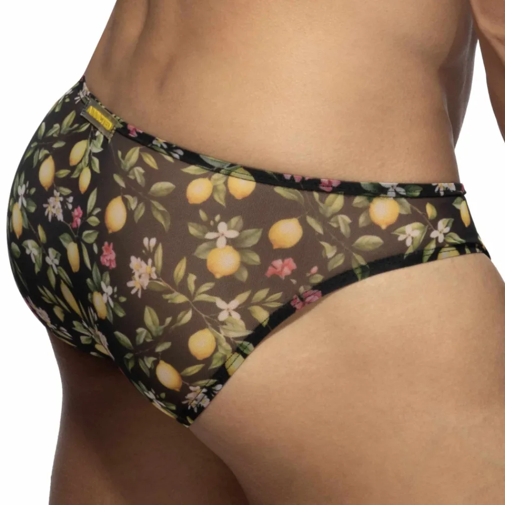 Addicted Slips Sexy-Slip Bikini Lemon Garden Noir