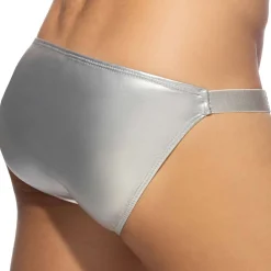 Addicted Slips Sexy-Slip Bikini Party Shiny Argent