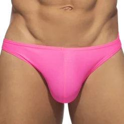 Addicted Slips Sexy-Slip Bikini Reptile Rose Fluo