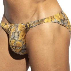 ES Collection Mini Slips|Slips-Slip Bikini Safari Jaune