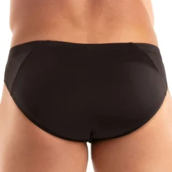 TOF Paris Sous-Vêtements Sport|Mini Slips-Slip Bikini Tentation Microfibre Noir