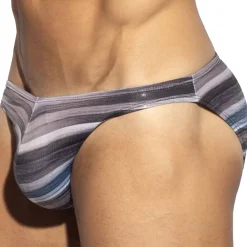 ES Collection Mini Slips|Slips-Slip Bikini Wetlands Gris