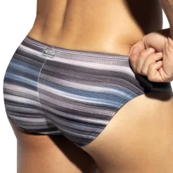 ES Collection Mini Slips|Slips-Slip Bikini Wetlands Gris