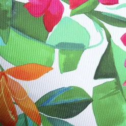 ES Collection Slips-Slip Bold Flowers Blanc