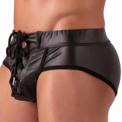 Absolu Male Slips Sexy-Slip Bondage Noir