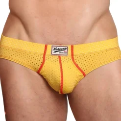Marcuse Push Up|Sous-Vêtements Sport-Slip Bussine Jaune