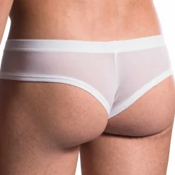 Manstore Slips Sexy-Slip Cheeky M101 Blanc