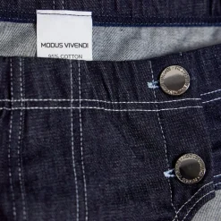 Modus Vivendi Slips-Slip Classic Retro Denim Bleu