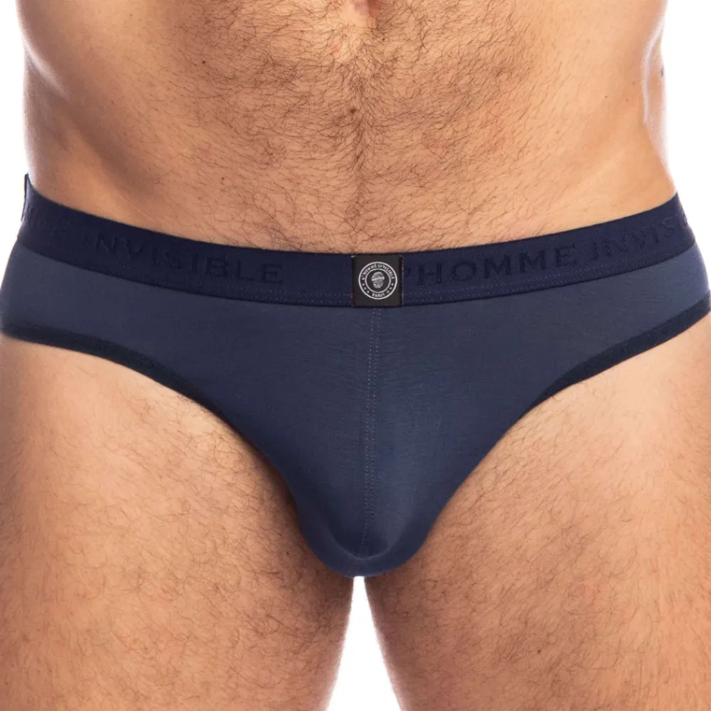 L'Homme invisible Slips-Slip Classic Soft Touch Bleu Marine