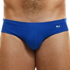 Modus Vivendi Slips-Slip Classique Peace Coton Bleu Roi