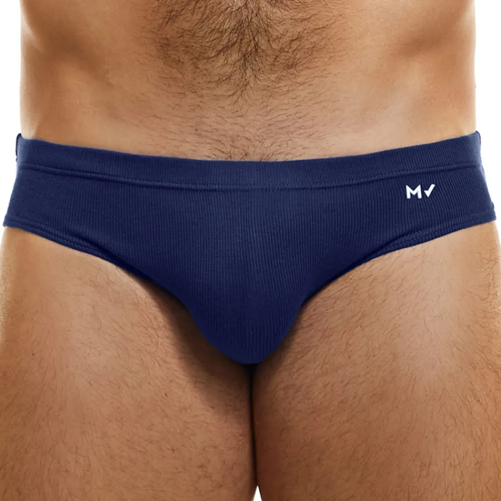 Modus Vivendi Slips-Slip Classique Peace Coton Bleu Marine