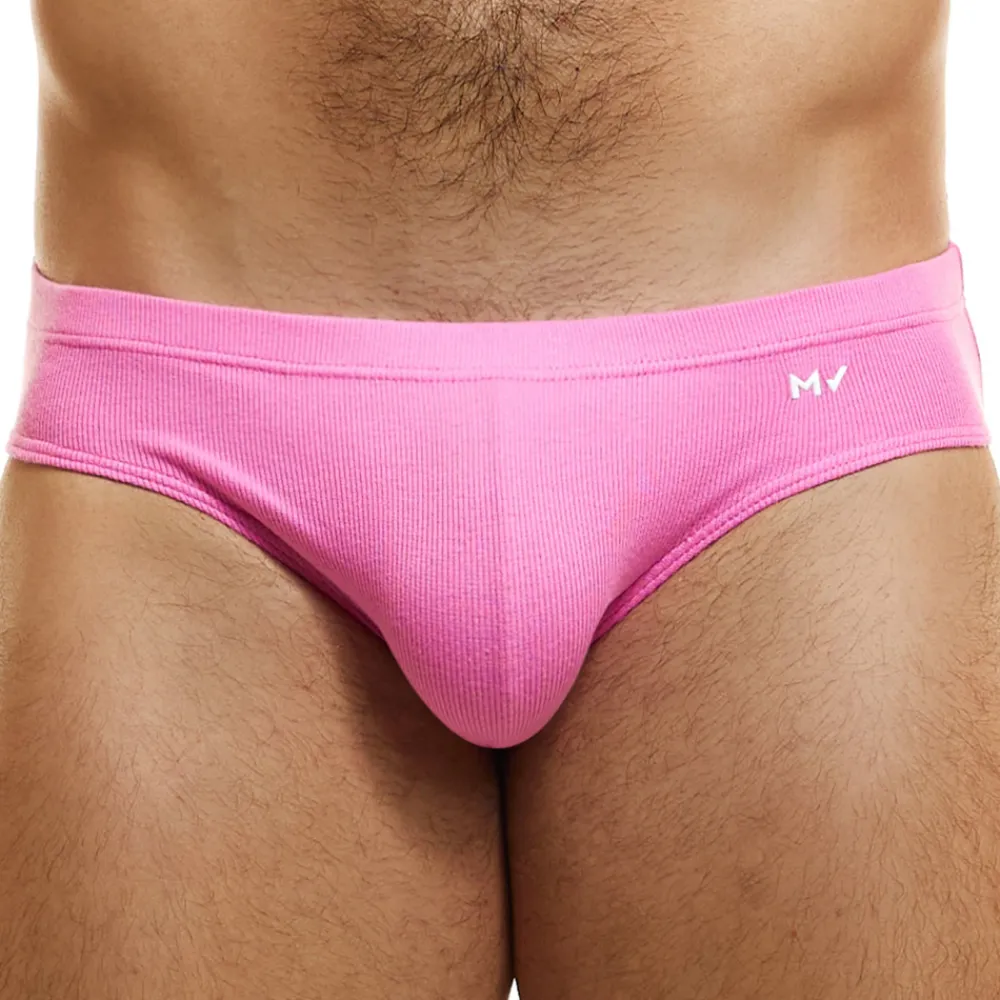 Modus Vivendi Slips-Slip Classique Peace Coton Rose Fuchsia