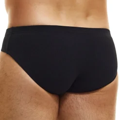 Modus Vivendi Slips-Slip Classique Peace Coton Noir