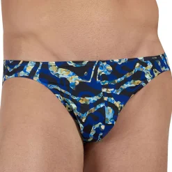 HOM Mini Slips|Slips-Slip Comfort Micro Funky Styles Bleu Marine