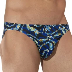 HOM Mini Slips|Slips-Slip Comfort Micro Funky Styles Bleu Marine