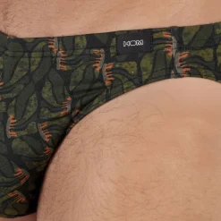 HOM Mini Slips|Slips-Slip Comfort Micro Vizzavona Kaki