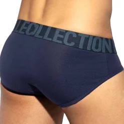 ES Collection Slips-Slip Coton 7 Days 3.0 Bleu Marine