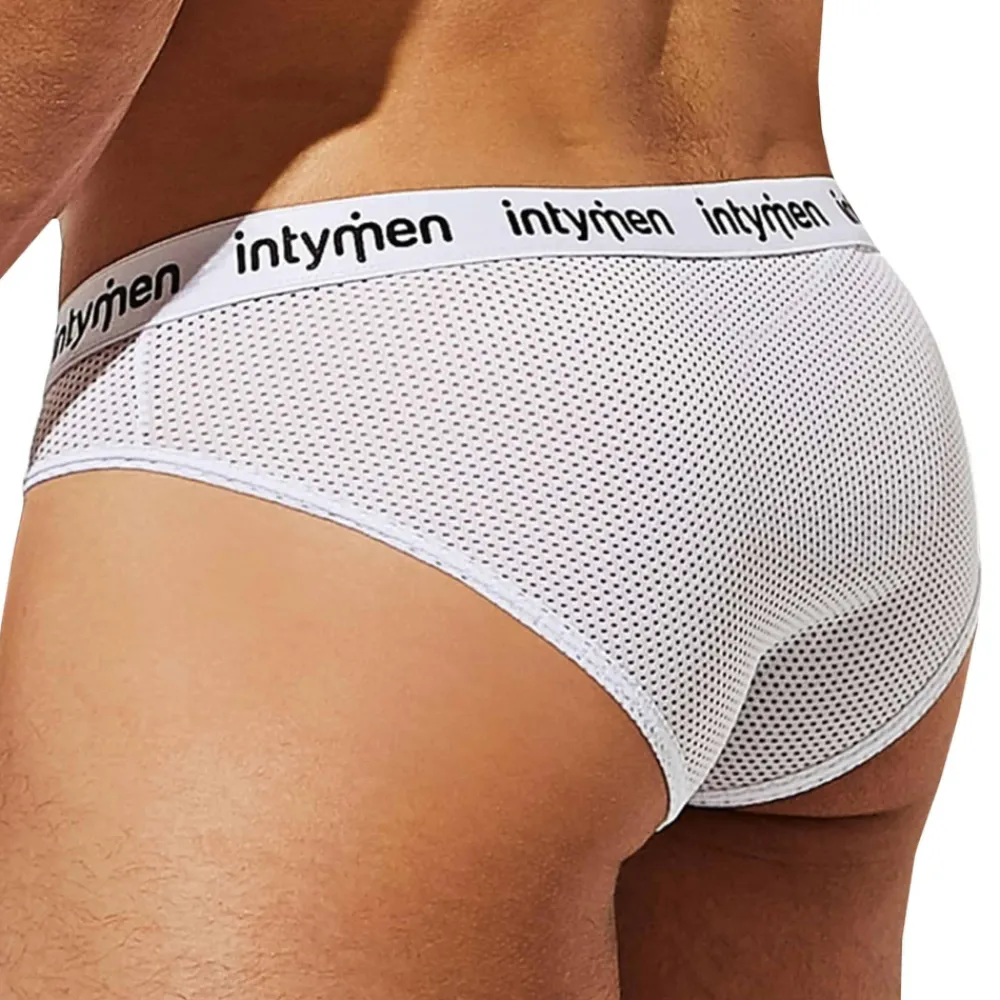 Intymen Slips Sexy-Slip Cross Blanc