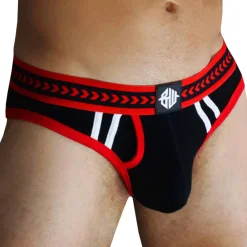 Breedwell Slips Sexy|Slips Kangourou-Slip Daddy's Favorite Noir - Rouge