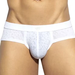 ES Collection Slips Sexy-Slip Daisy Flower Blanc