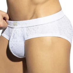 ES Collection Slips Sexy-Slip Daisy Flower Blanc