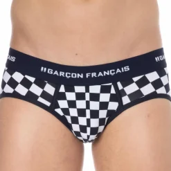 Garçon Français Slips-Slip Damier Coton