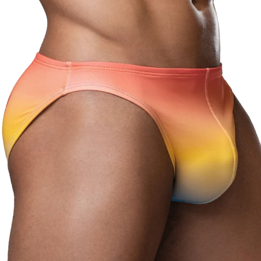 Pump! Slips De Bain-Slip de Bain à Nœud Sunset