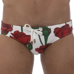 Marcuse Slips De Bain-Slip de Bain Amour Blanc