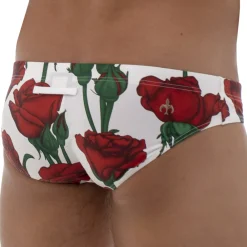 Marcuse Slips De Bain-Slip de Bain Amour Blanc
