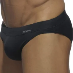 Addicted Slips De Bain-Slip de Bain Basic Colors Noir