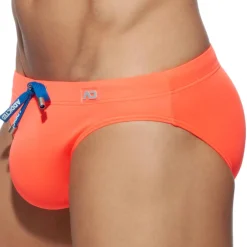 Addicted Slips De Bain-Slip de Bain Basic Colors Orange Fluo