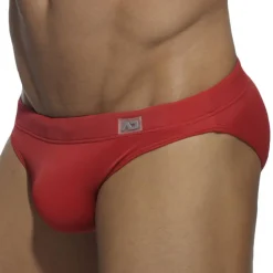 Addicted Maillots De Bain Push Up|Slips De Bain-Slip de Bain Basic Rouge