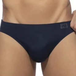 Addicted Slips De Bain-Slip de Bain Bicolore Bleu Marine - Blanc