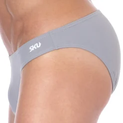 SKU Slips De Bain-Slip de Bain Bikini Gris Clair