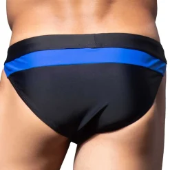 Andrew Christian Slips De Bain-Slip de Bain Bikini Horizon Noir - Bleu